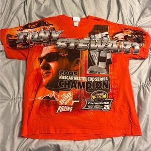 Tony Stewart NASCAR Champion Graphic Tee - Orange